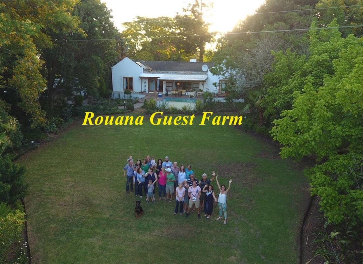 Rouana Guest Farm Hotel Stellenbosch Bagian luar foto